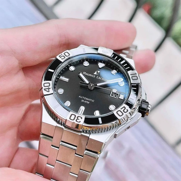 Maurice Lacroix ML-AI6058SS002330-2 Erkek Kol Saati AI6058SS0023302 - Resim 2