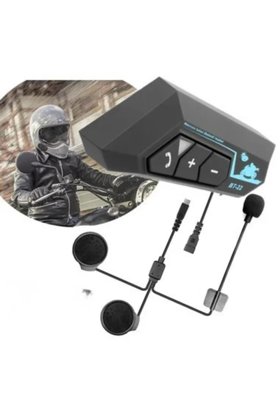 Blackbird BT-22 Motosiklet Kask Bluetooth Kulaklık & Intercom Seti | Kablosuz Müzik Su Geçirmez - 3