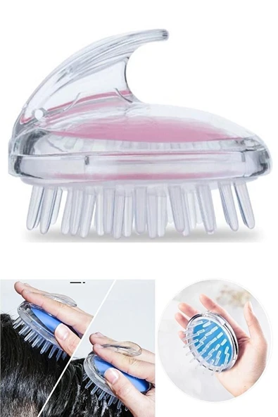 Mucit Home 2 adet Arındırıcı Saç Yıkama Şampuan Fırçası Ve Masaj Aleti ürün görseli