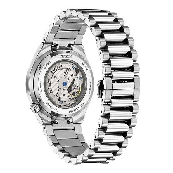 Citizen Tsuyosa Small Second NK5010-51L Erkek Kol Saati - Resim 3