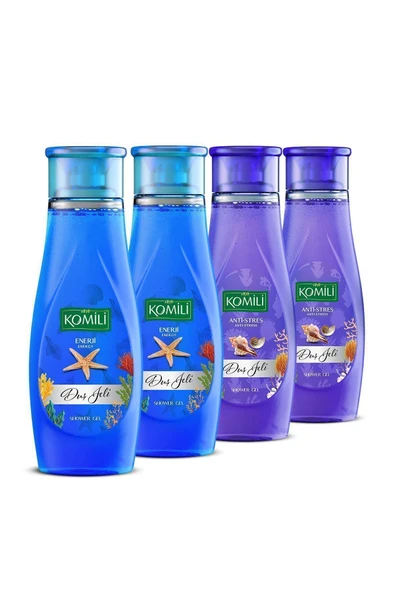 Komili Anti-Stres & Enerji Avantajlı Duş Jeli Set - 4 X 500 ML - Resim 2