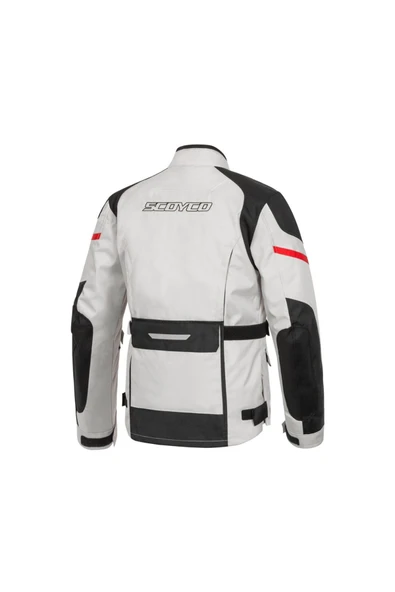 scoyco JK-122 Beyaz Uzun 4 Mevsim Mont - 2