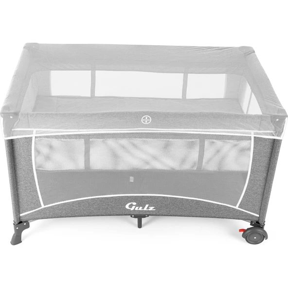 Raftel Oyun Parkı Park Yatak Bebek Beşik 70X120 cm - Resim 7