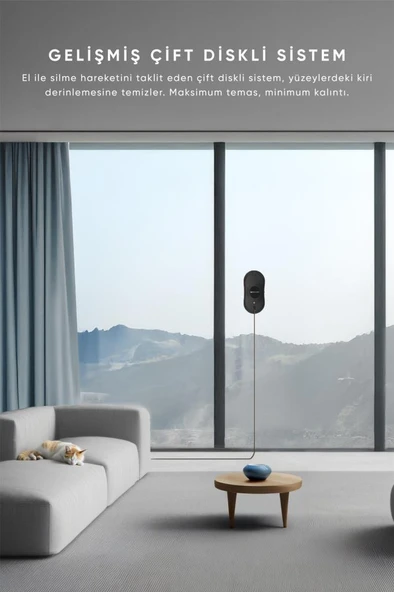 Şımart Teknoloji Akıllı Cam Silme Robotu - Resim 6