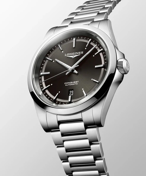 L38304526 Longines Conquest Erkek Kol Saati L3.830.4.52.6 - Resim 5