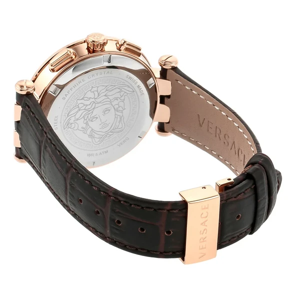 Versace VRSCVERQ00320 Erkek Kol Saati VERQ00320 - Resim 4