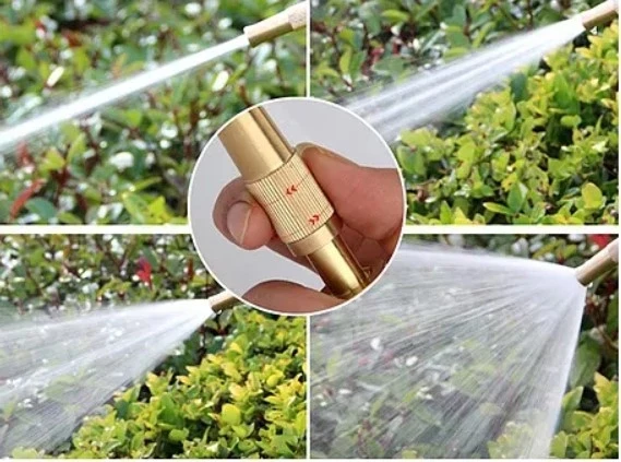 AYARLANABILIR BASINÇLI HORTUM BAŞLIĞI GOLD - Resim 3