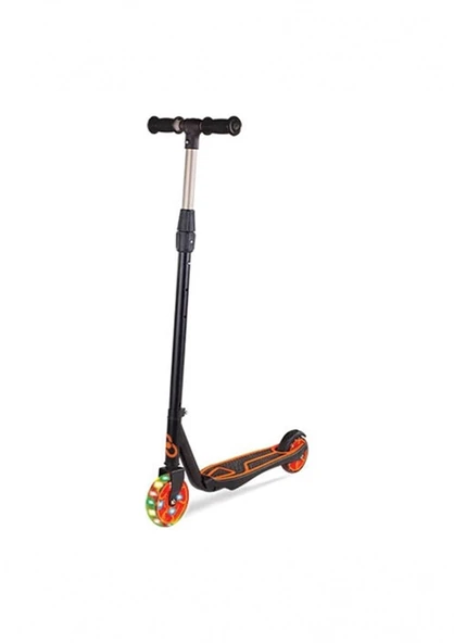 Cool Wheels 5 + Işıklı 2 Tekerlekli Yükseklik Ayarlanabilir Scooter TURUNCU FR58932 ürün görseli 1