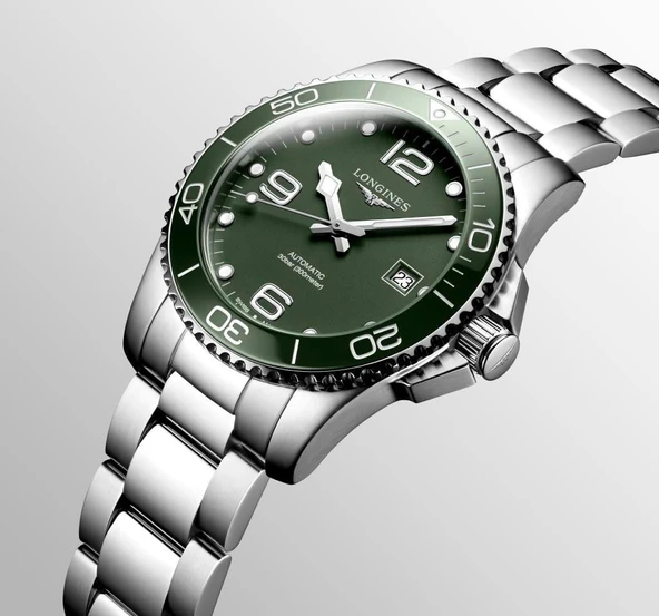L37814066 Longines Hydroconquest Erkek Kol Saati L3.781.4.06.6 - Resim 5