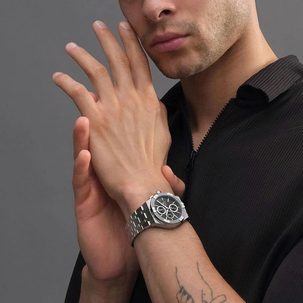 Maurice Lacroix ML-AI1118SS002330-1 Erkek Kol Saati - Resim 2