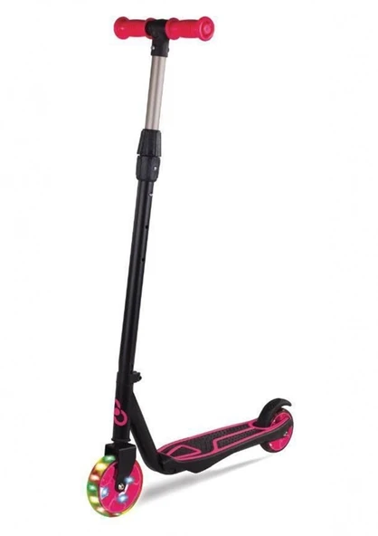 Cool Wheels 5 + Işıklı 2 Tekerlekli Yükseklik Ayarlanabilir Scooter PEMBE FR58949 ürün görseli 1