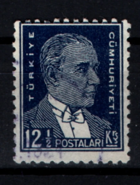 EABİ-1933-1940 İkinci ATATÜRK Serisi 12.5 Kuruş (tp0529) İsfila 1295