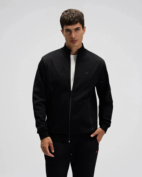 Ellesse Erkek Fermuarlı Sweat EM545-BK ürün görseli 1