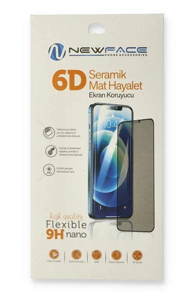 Litae Trend BFS Samsung Galaxy A12 6D Mat Seramik Hayalet Nano Ekran Koruyucu ürün görseli 1