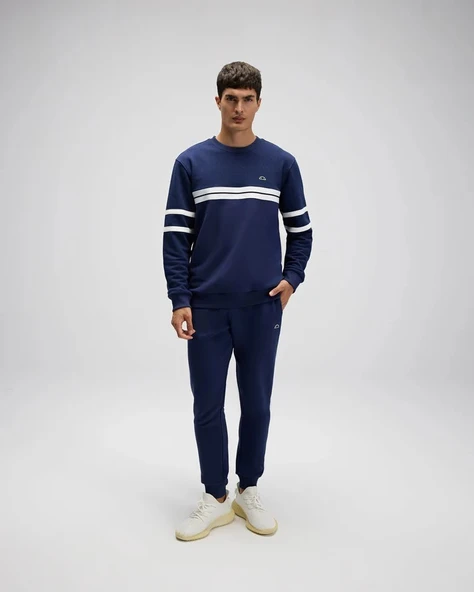 Ellesse Erkek Jogger Eşofman Altı EM620-NV - Resim 7