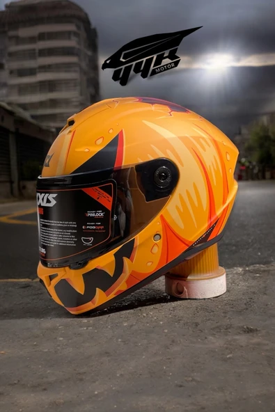 AXXIS Draken S Pumpkın C3 Matt Yellow - 2