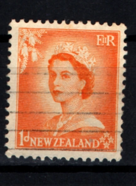 EABİ-Yeni Zelanda 1954 Kraliçe II. Elizabeth 1P  (ws2020) ürün görseli