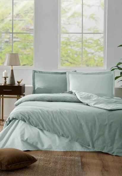 Özdilek Çağla Nil Colourist Çift Kişilik %100 Pamuk Nevresim Takımı