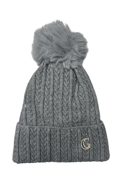 Suyutti Kadın Ponponlu Örme Bere - Resim 2