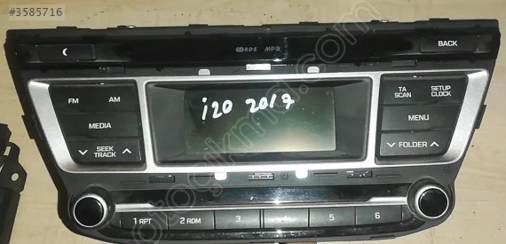 AC103C8EE 96170C8001SDH HYUNDAİ İ20 İ30 KİA ARAÇLAR UYUMLU RADYO CD ÇALAR ORİJİNAL TEYP 2. EL ÜRÜN - Resim 2