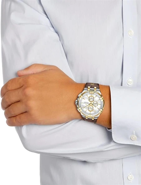 Maurice Lacroix Aikon ML-AI1018PVY11132-1 Erkek Kol Saati - Resim 3