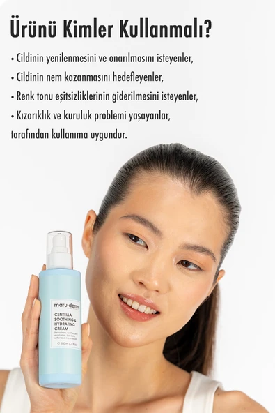 Maruderm Cica Centella Cilt Bakım Kremi 200 Ml - Resim 4