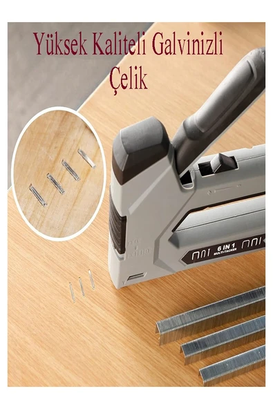 13/8 Zımba Teli 5000 li 1 Paket Delta 13-8 Zımba Tabancaları Patpat Otomatik Zımba Makinesi Çakma Teli - 4