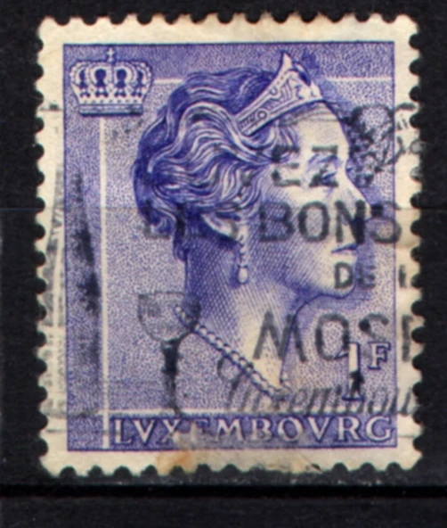 EABİ-Lüksemburg 1960 Büyük Düşes Charlotte 1Fr (ws2028) ürün görseli