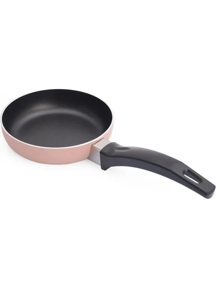 Teflon Mini Sos Tavası 12 cm - Açık Pembe ürün görseli 1