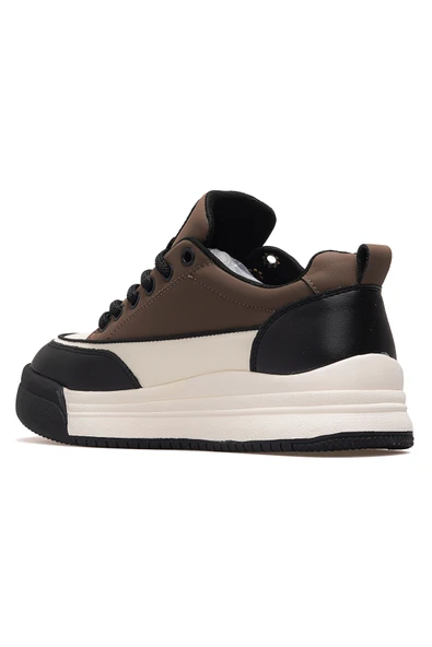 Guja 25K301 Kadın Hakiki Deri Parçalı Bağcıklı Sneaker Ayakkabı - Resim 9