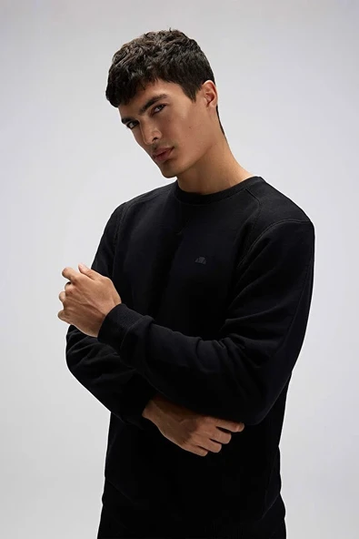 Ellesse Erkek Sweatshirt EM282-1-BK - Resim 2