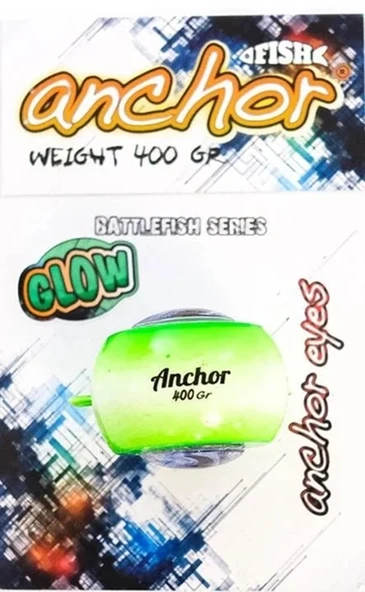 Anchor Melek Gözü [ Glowlu ]  SARI 180 Gr - 8