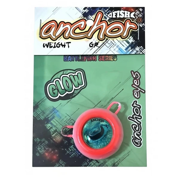 Anchor Melek Gözü [ Glowlu ]  TURUNCU 130 Gr - 17