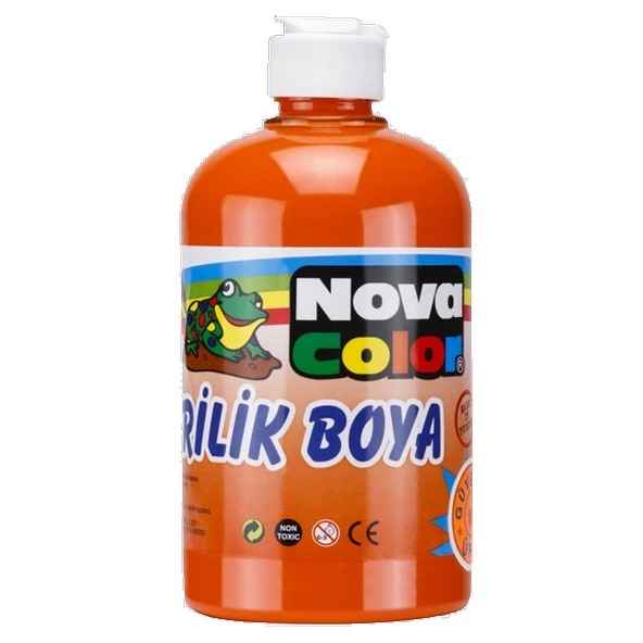 Nova Color Akrilik Boya 500 GR Turuncu NC-388 ürün görseli