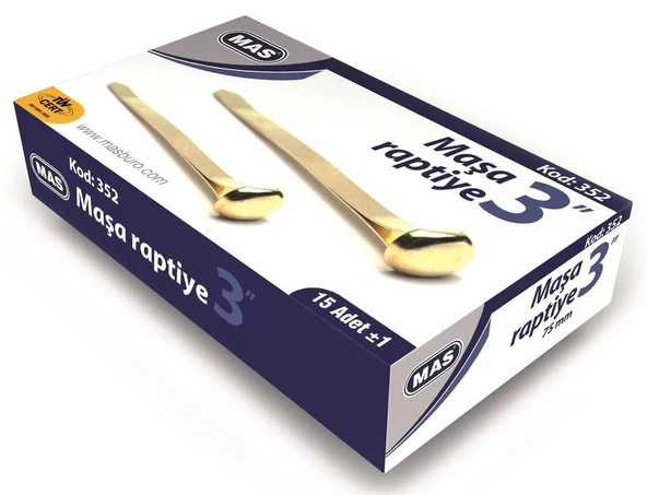 Mas Maşa Raptiye NO:15 75 MM 352 ürün görseli