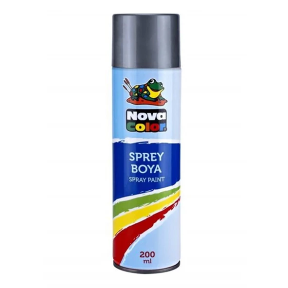 Nova Color Sprey Boya 200 ML Gri NC-810 ürün görseli