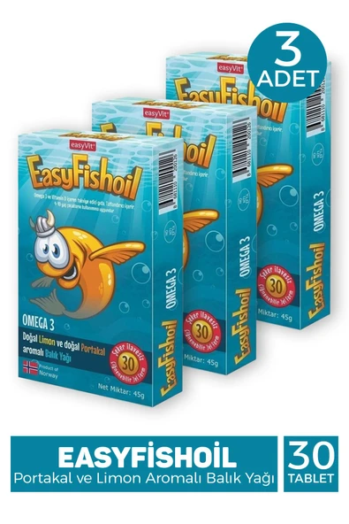 EasyFishoil 30 Jel Tablet 3 Adet ürün görseli 1