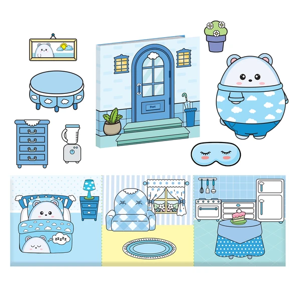 MAGNETIC PAPER BOBO HOME - Resim 2