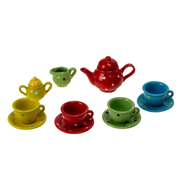 12 Parça Oyuncak Metal Çay Seti - 2