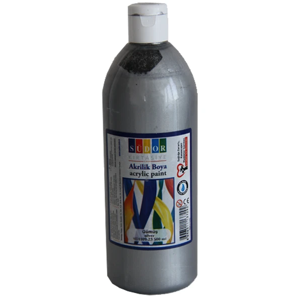 Südor Akrilik Boya 500 ML Gümüş SD1009-23 ürün görseli