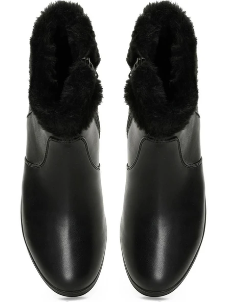 POLARİS 166605 4PR FERMUARLI KÜRKLÜ ANATOMİK KISA DÜZ BOT - Resim 6