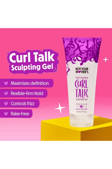 Not Your Mother’s Curl Talk Kabarma Karşıtı Esnek Tutuş Jöle No:3 177ML - 3