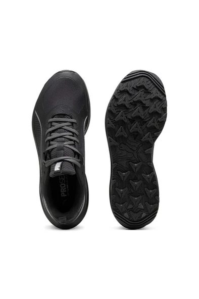Puma Flare Pro Trail PTX 312041 01 Unisex Su Geçirmez Yürüyüş ve Koşu Ayakkabısı Siyah Gümüş 36-45 - Resim 5