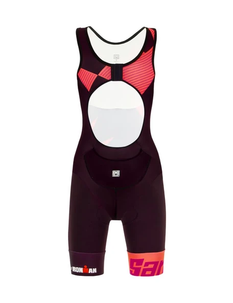 Santini X Ironman Büyük Beden Kadın Trisuit Towergelpad 9I776IMGCUPIO - Resim 3