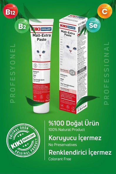 Kedi Malt-extra Paste - Kedi Macunu - Kedi Tüy Yumağı Kontrol Maltı (tüy Yumağı Önleyici) 50gr. - 3