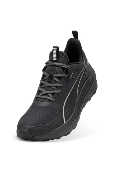 Puma Flare Pro Trail PTX 312041 01 Unisex Su Geçirmez Yürüyüş ve Koşu Ayakkabısı Siyah Gümüş 36-45 - Resim 3