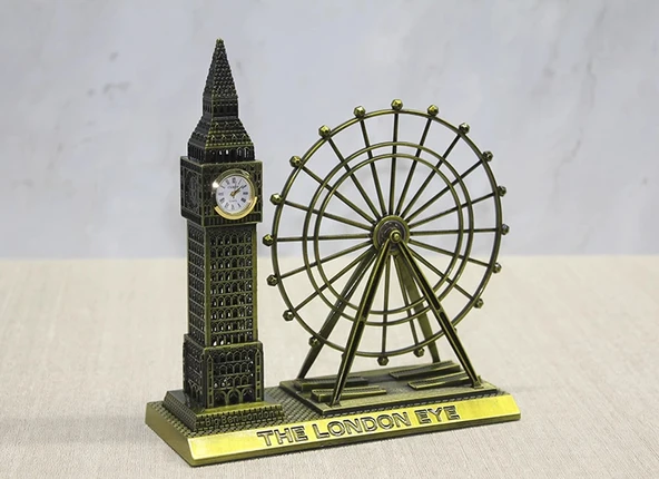 Metal Saat Kulesi Dönme Dolap ürün görseli