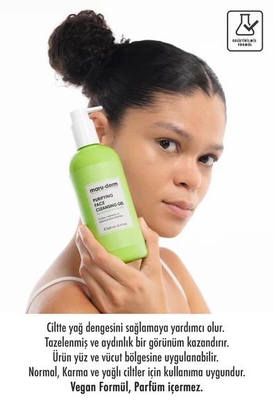 Maruderm Karma Ve Yağlı Ciltlere Özel Salisilik Asit Yüz Temizleme Jeli 400 ml - 3