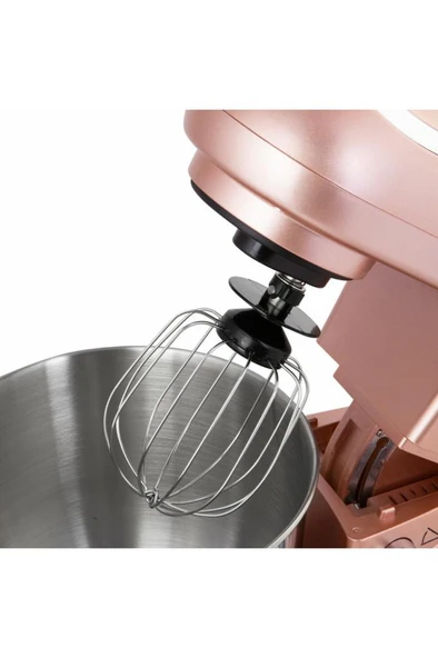 Emsan Bella Gusto Stand Mikser Golden Pink - Resim 5