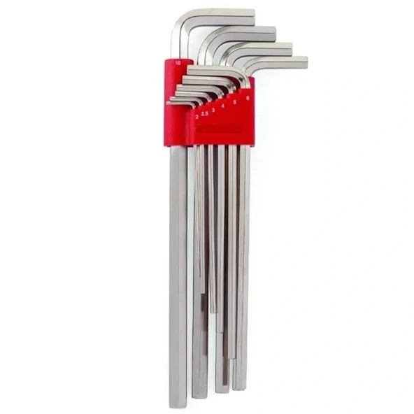 Rodex Uzun Alyan Anahtar Takımı 9 Parça